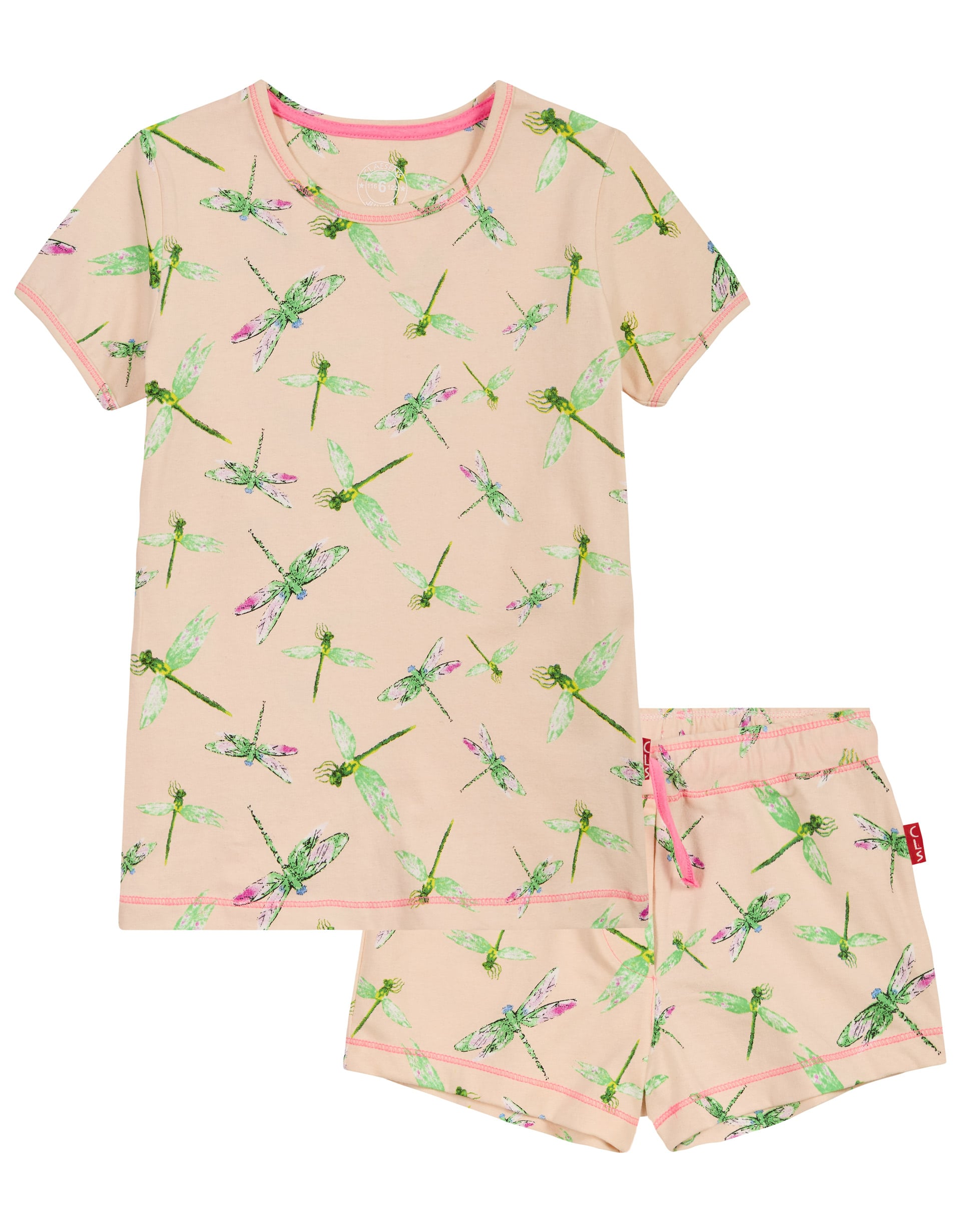 Pyjama Kort Poppy Dragonfly