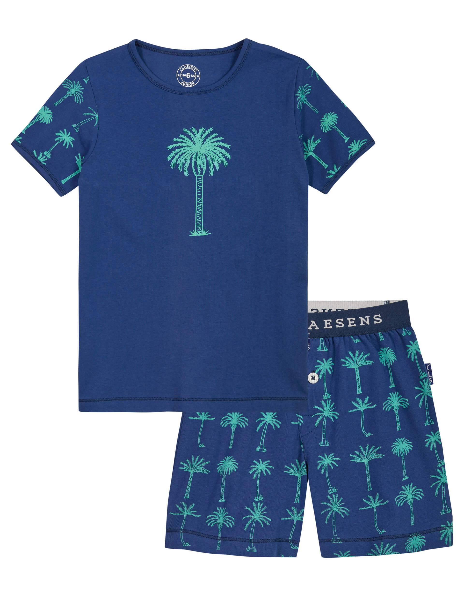Pyjama Kort Palmtree